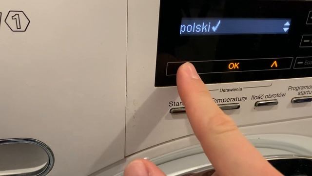 Miele W1 (WMH 261 WPS) Language And Settings