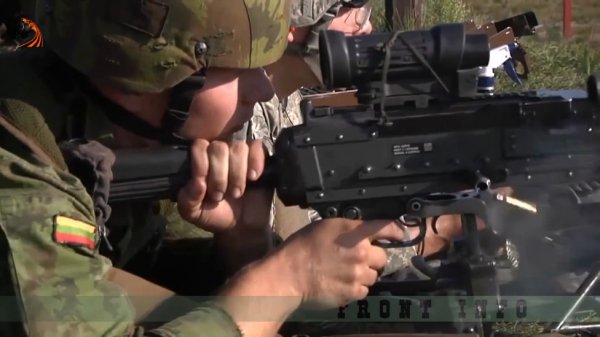 Литва ✠ апрель 2015 M249 SAW & M240  HD