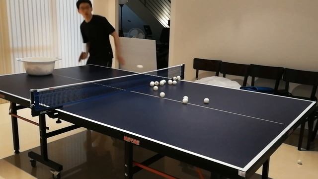 Backspin Serve Practice