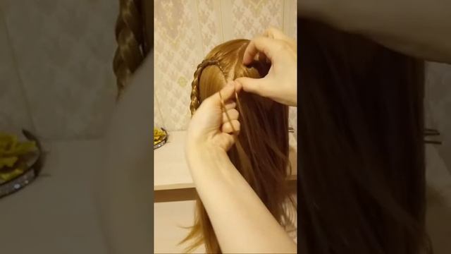 Как сделать прическу СЕРДЦЕ ИЗ КОС | Мастер-класс | Лёгкая прическа смотреть онлайн