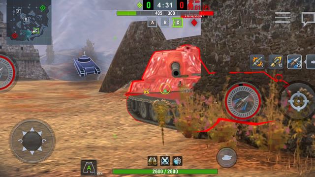 Броня VK 90.01 (P) после обновления 10.3 в Tanks Blitz. смотреть онлайн