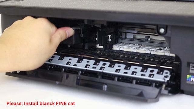 How to Install Ink Cartridge Canon PIXMA TS302 смотреть онлайн