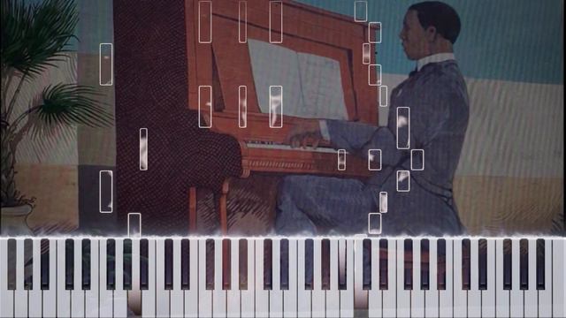Scott Joplin - Pineapple Rag - Piano Tutorial смотреть онлайн
