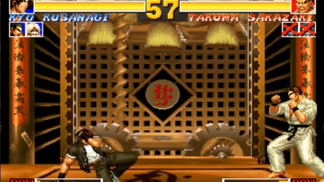 The King of Fighters 95 (Arcade) Kyo Robert Chin Playthrough смотреть онлайн