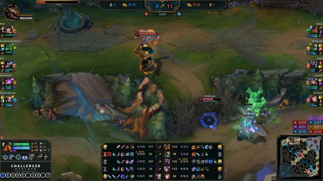 Nautilus Top vs Garen - EUNE Grandmaster Patch 10.7 смотреть онлайн