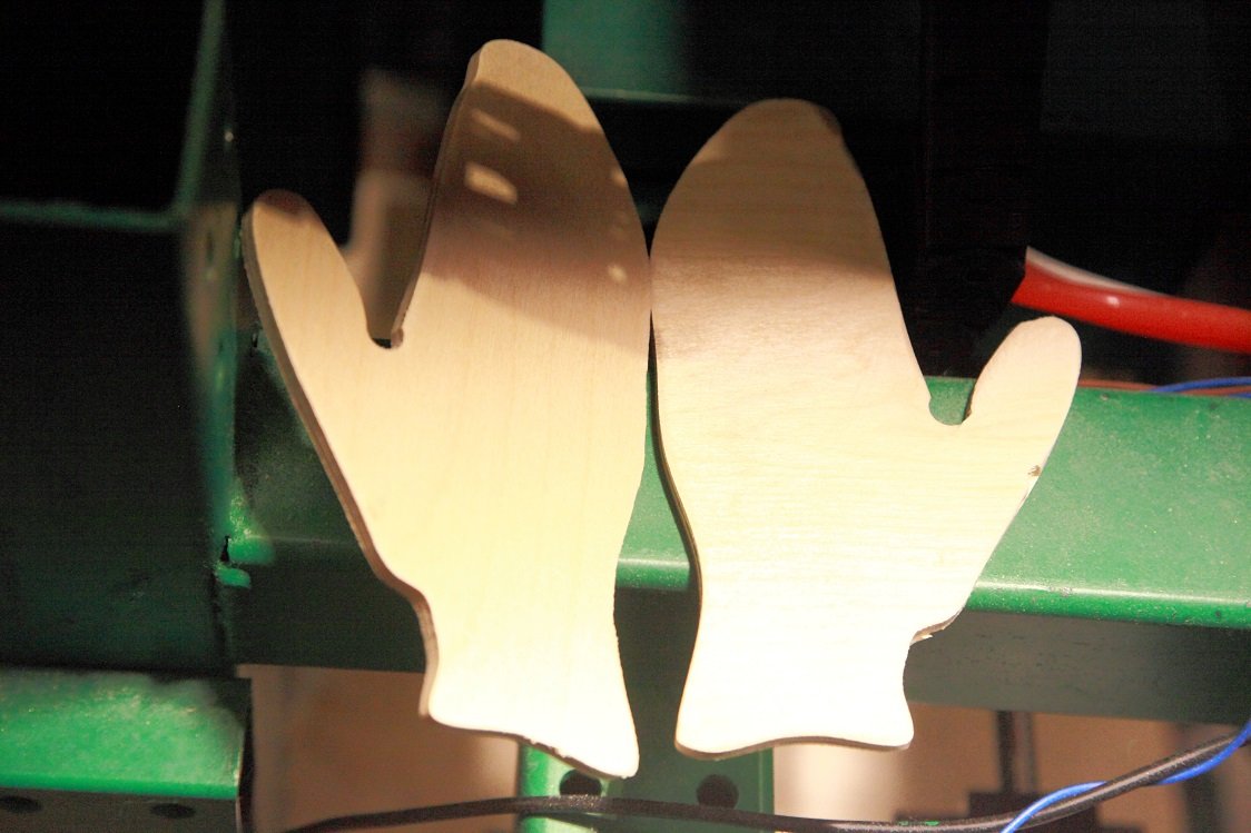 Самодельный ЧПУ. Первый заказ "Остов для вязаной варежки" смотреть онлайн