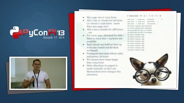 PyCon PL 2013 "Beyond millions of keys in memcached and redis" смотреть онлайн