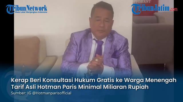 SEGINI TARIF JASA HOTMAN PARIS HUTAPEA, Paling Murah Tembus Miliaran Rupiah смотреть онлайн