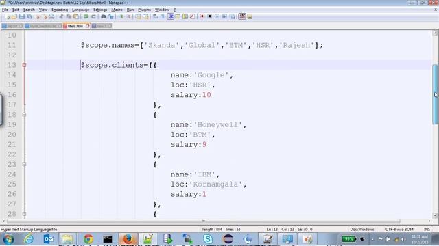 Angular Js Filters смотреть онлайн