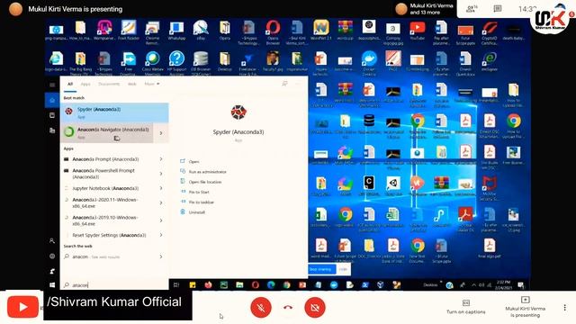 Anaconda Installation In Windows, Python Installation In Linux & Spyder Basic Coding смотреть онлайн