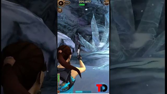 Lara Croft : Relic Run | Level 120 Gameplay | Mountain Pass End смотреть онлайн