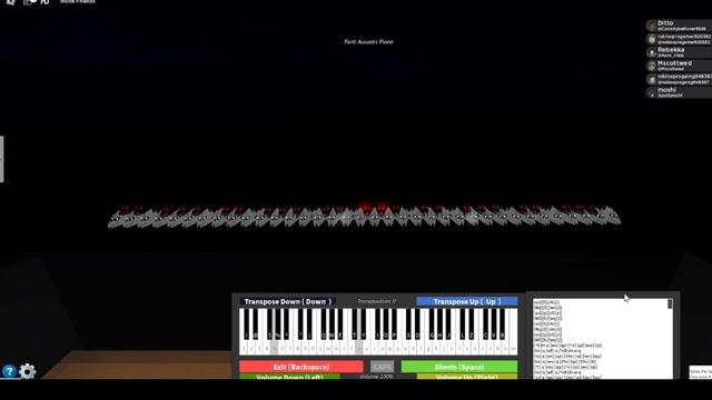 Undertale - Once Upon A Time Roblox Piano смотреть онлайн