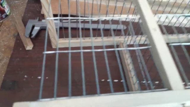 Западок или клетка ловушка для певчих птиц из оцинкованной сетки часть-2 смотреть онлайн