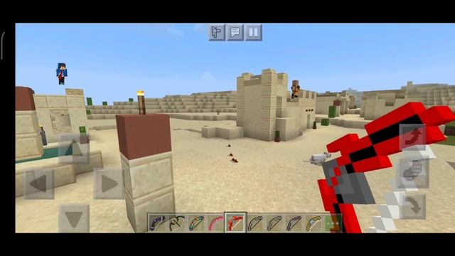 Мод на новые луки в майнкрафт на телефон смотреть онлайн