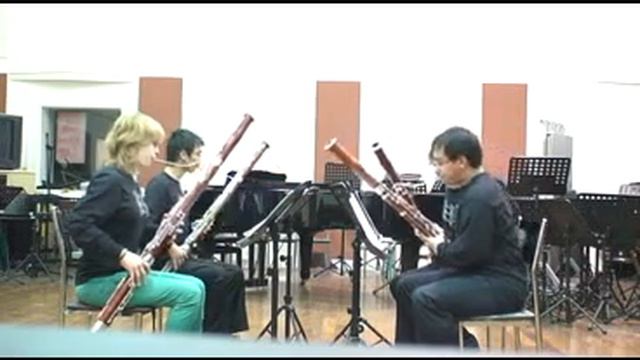 Bassoon quartet Brazilian dance 1 смотреть онлайн