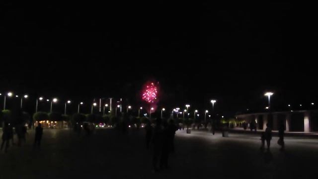 Fireworks at park Galizkogo Krasnodar смотреть онлайн
