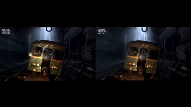 Metro 2033 DirectX 9 vs 11 смотреть онлайн
