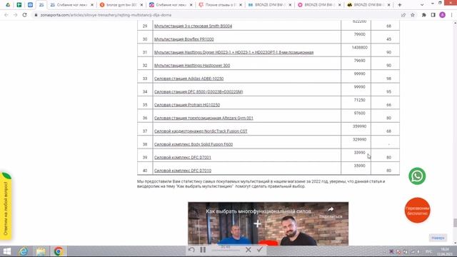 Сгибание ног лежа Bronze Gym BW-3001 отзывы и обзор репутации в интернете смотреть онлайн