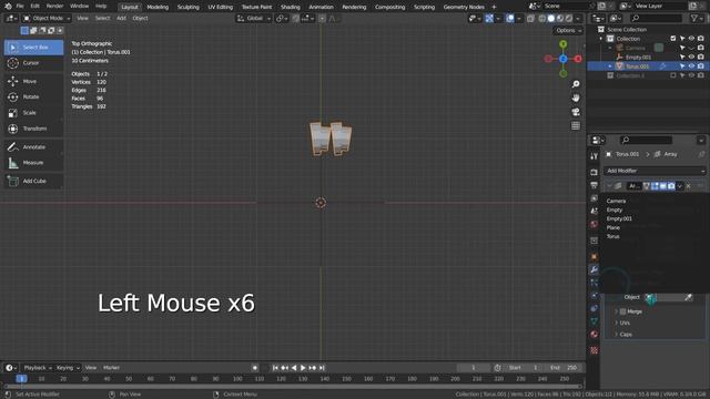 Geometry Nodes - Edge loop selection modeling method смотреть онлайн