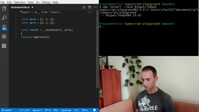 TypeScript Declaration Files смотреть онлайн