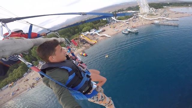 Иссык-Куль, Бостери. Lake Issyk-Kul in Kyrgyzstan смотреть онлайн