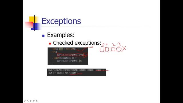 presentation about java exceptions смотреть онлайн
