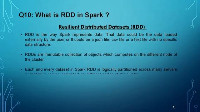 Spark Interview Questions and Answers || Apache Spark Tutorial смотреть онлайн