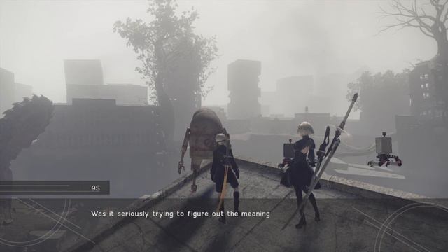 NieR:Automata Route B(9S): Chapter 6 - Sub-Event: Three wise Machines Pt1 смотреть онлайн