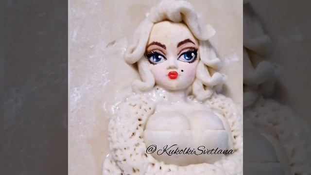 Стилизация Мерлин Монро. Pin-up девушка из солёного теста. Пин-ап панно.