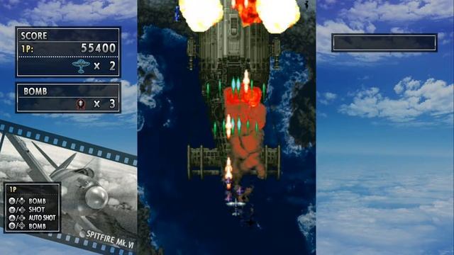 Strikers 1945 Nintendo Switch High Score Attempt Gameplay смотреть онлайн