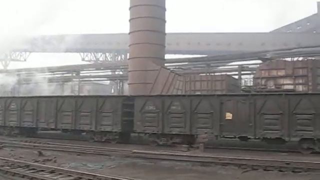 Chinese Steam Locomotive SY1293 In The Steelworks Baotou / Dampflok Im Stahlwerk, China. DCN000766