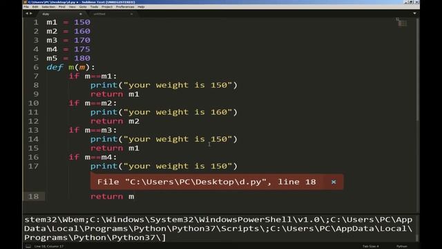 Написал новый код! Программирование, Python#3 смотреть онлайн
