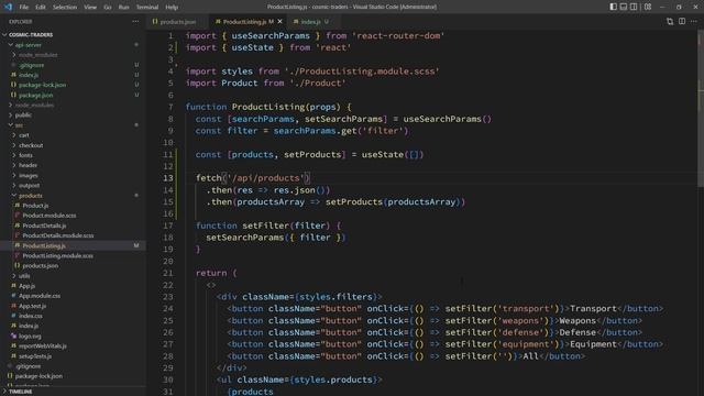 Accessing API Data with the useEffect hook: React Tutorial for Beginner's смотреть онлайн