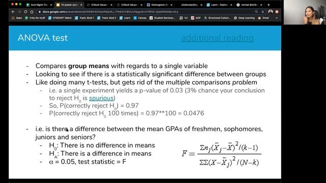 Section 15: Statistical Power + ANOVA смотреть онлайн
