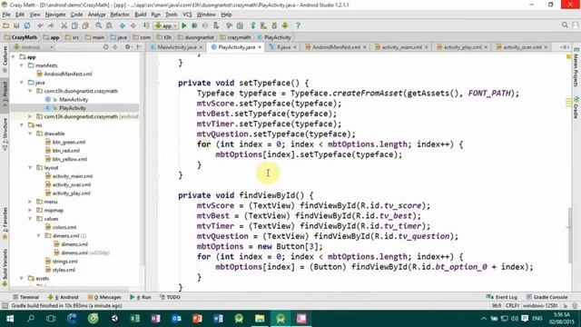 T3H Hà Nội - Crazy Math - Android Games Tutorial - Part 2 смотреть онлайн