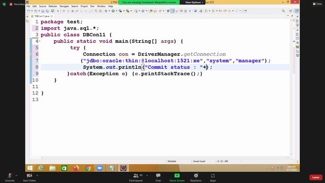 Advance Java Lecture [10] On JDBC Transaction Management (11May2022) || Smart Java Developer|| смотреть онлайн