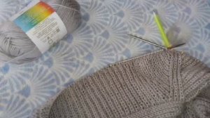 Кофта, жакет английской резинкой реглан сверху