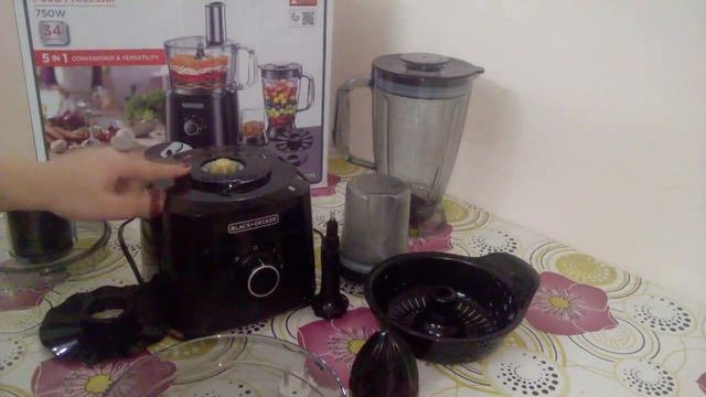 محضر الطعام بلاك اند ديكر 750 وات BLACK +DACEAR... ريفيو وطريقة استخدامه смотреть онлайн