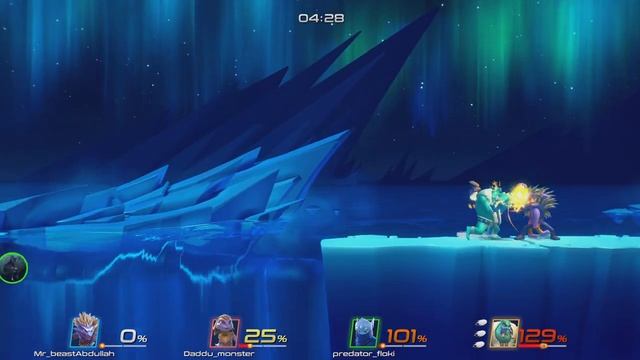 Brawlout PS5 Gameplay [4k 60fps] | Offline Co-op Couch Game | Intense Fighting Fun game смотреть онлайн