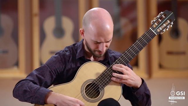 Enrique Granados' "Dolente" performed by Mircea Gogoncea on a 2021 German Vazquez Rubio "Hauser" смотреть онлайн