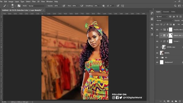 How To Create A Good Fashion Flyer In Photoshop смотреть онлайн