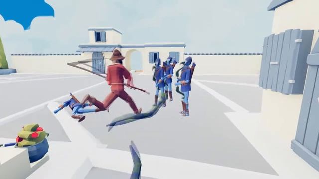 Души питона! - Totally Accurate Battle Simulator #4 смотреть онлайн