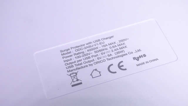 Краткий обзор на 2 сетевых фильтра (без тестов) | ORICO HPC-8A5U-EU и ORICO ODC-2A5U-V1-EU