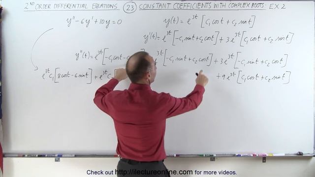 Differential Equation - 2nd Order (23 of 54) Constant Coeff. w/ Complex Roots: Example 2 смотреть онлайн