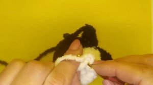 Игрушка хаски крючком. Голова. Часть 1