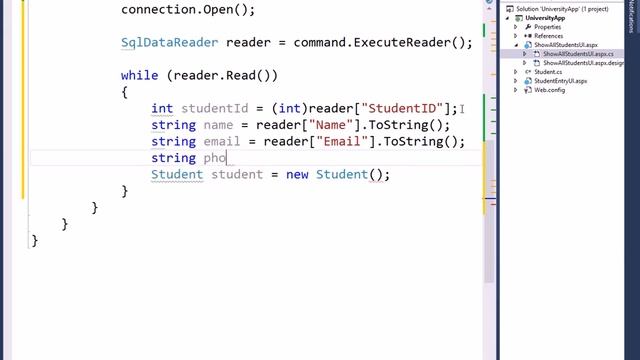 50. Show all data in GridView in Web Form смотреть онлайн