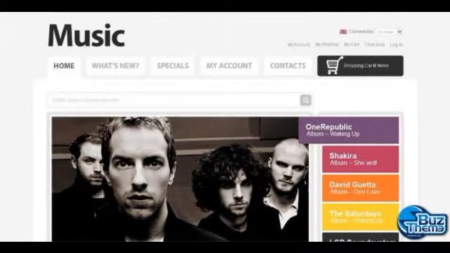 Download MP3 Store OsCommerce Template by Mercury TM смотреть онлайн