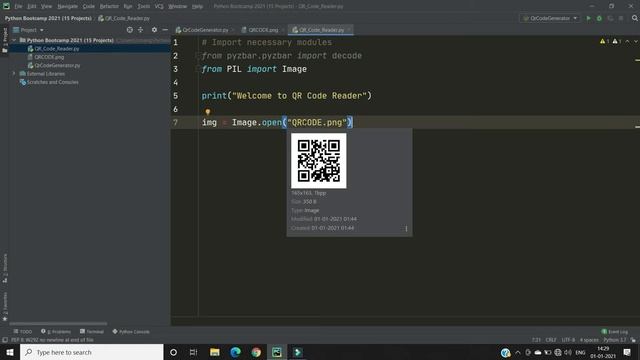 QR Code Reader Using Python -2 смотреть онлайн