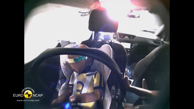 Euro NCAP Crash Test of Opel Vauxhall Corsa 2014 смотреть онлайн
