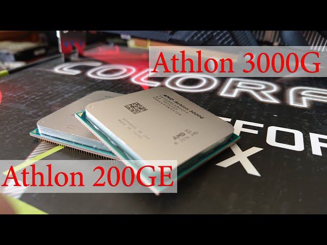 Athlon 3000G vs Athlon 200GE GTX1650 смотреть онлайн